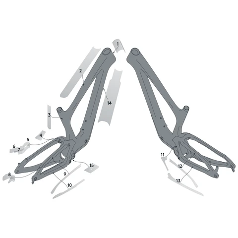 SYNCROS Linkin Frame Protection Kit